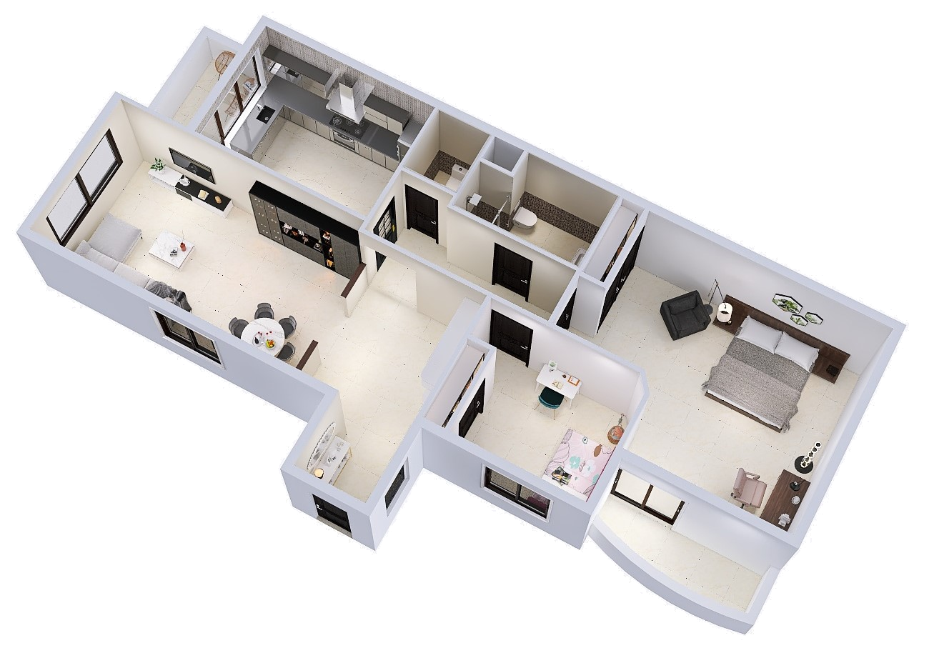 Appartement 2 chambres